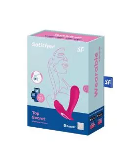 SATISFYER - TOP SECRET VIBRATOR ROSA