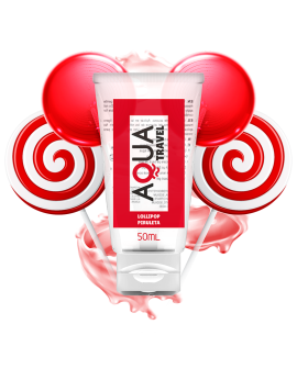 Aqua Travel - Lollipop Gleitgel Wasserbasis 50 ml