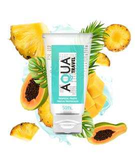 Aqua Travel - Gleitgel Tropische Früchte Wasserbasis 50 ml