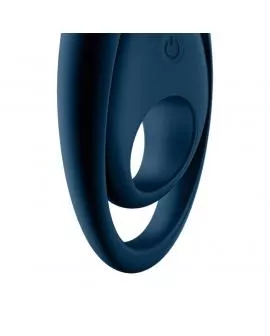 SATISFYER - GLORIOUS DUO RING VIBRATOR BLAU