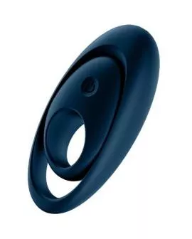 SATISFYER - GLORIOUS DUO RING VIBRATOR BLAU