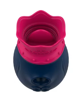 INTENSE - CLIT STIMULATOR 10 LECK- UND SAUGFREQUENZEN - BLAU