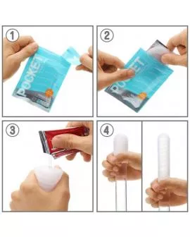 TENGA - SPARK BEARDS POCKET MASTURBATOR