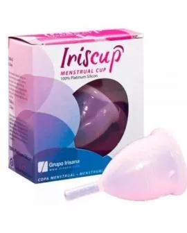 Iris Cup - Kleiner Rosa Monatsbecher A + Sterilisatorbeutel