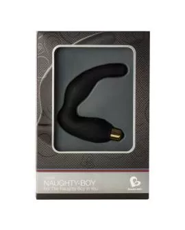 ROCKS-OFF - NAUGHTY-BOY MÄNNLICHES G-SPOT-MASSAGER 7 V SCHWARZ