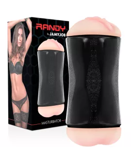 Jamyjob Randy Doppel-Loch-Masturbator - Vagina und Anus