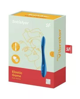 Satisfyer - Elastic Game Multi Vibrator Blau