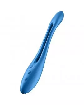 SATISFYER - ELASTIC GAME MULTI VIBRATOR BLAU