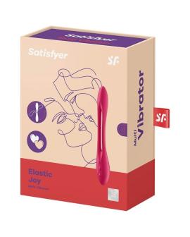 Satisfyer Elastic Joy Multi Vibrator Rot - Erotik