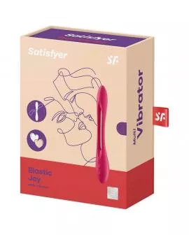 SATISFYER - ELASTIC JOY MULTI VIBRATOR ROT