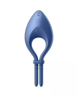 Satisfyer Bullseye Ring-Vibrator mit App - Blau