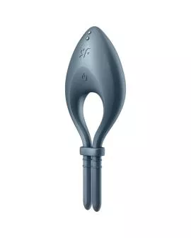 Satisfyer Bullseye Ring-Vibrator App - Grau