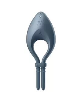 Satisfyer Bullseye Ring-Vibrator App - Grau