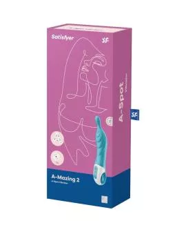 Satisfyer - Amazing 2 A-Spot Vibrator Türkis