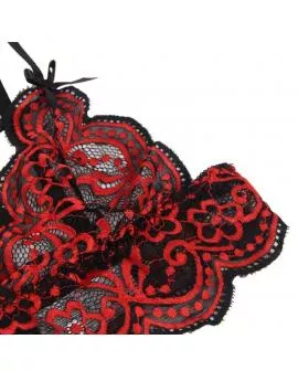 SUBBLIME - Zweiteiliges Spitzen-Set Oberteil und Höschen