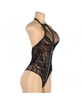 Subblime - Teddy Blumen-Spitze Reißverschluss