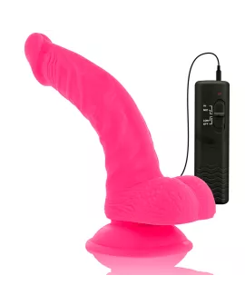 Diversia Flexibler Vibro-Dildo Rosa 21,5 cm - Ø 4,5 cm