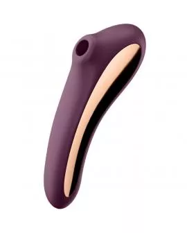 SATISFYER - DUAL KISS AIR PULSE VIBRATOR WEINROT