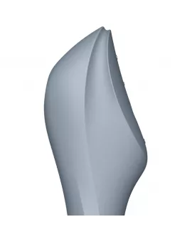 SATISFYER - CURVY TRINITY 3 AIR PULSE VIBRATOR GRAU