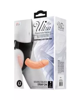 BAILE - ULTRA LEIDENSCHAFTLICHER DOPPELTE DILDOS MIT GESCHIRR