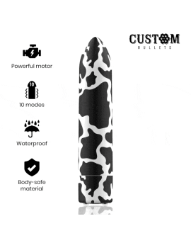 CUSTOM BULLETS - AUFLADBARE BULLET COW 10 INTENSITÄTEN