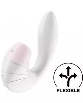 SATISFYER - SUPERNOVA LUFTPULSSTIMULATOR & VIBRATION WEISS