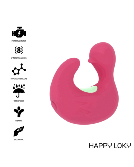 Happy Loky - DuckyMania Aufladbarer Silikon-Stimulatorfinger