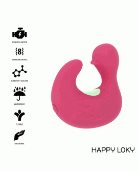 HAPPY LOKY - DUCKYMANIA AUFLADBARER SILIKONSTIMULATORFINGER