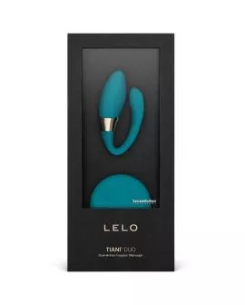LELO - Tiani Duo Blauer Paarmassager für Paare