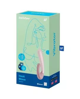 Satisfyer Heat Wave App-Vibrator - Rosa