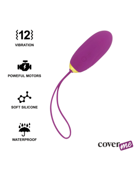 COVERME LAPI LILAC - Fernbedienbares Vibrations-Ei