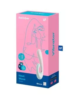 Satisfyer Heat Wave Vibrator App - Weiß