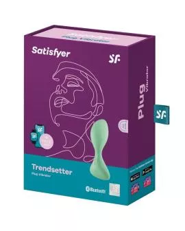 Satisfyer - Trendsetter Vibrationsplug App Grün