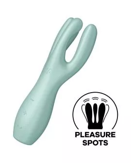 Satisfyer Threesome 3 Vibrator - Minzgrün