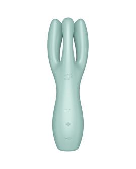 Satisfyer Threesome 3 Vibrator - Minzgrün
