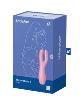 Satisfyer - Threesome 3 Vibrator Rosa Erotik