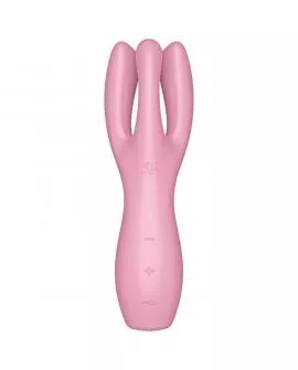 SATISFYER - THREESOME 3 VIBRATOR ROSA
