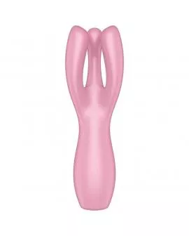 SATISFYER - THREESOME 3 VIBRATOR ROSA