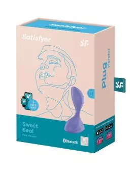 Satisfyer Sweet Seal Vibrierstecker mit App - Violett