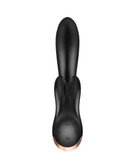 Satisfyer - Double Flex Vibrator App Schwarz