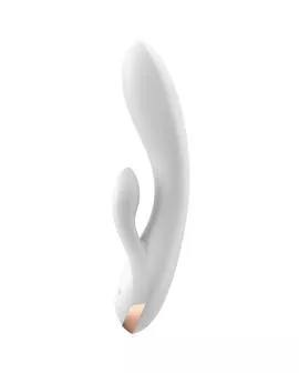 Satisfyer Double Flex Vibrator mit App - Weiß
