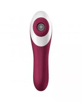 SATISFYER - DUAL CRUSH AIR PULSE VIBRATOR