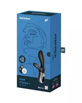 Satisfyer Heat Climax+ - Anal Vibrator App Schwarz
