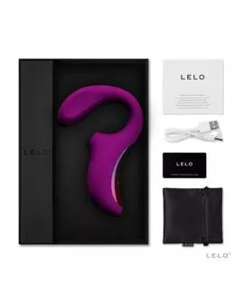 LELO - ENIGMA CRUISE DOUBLE STIMULATION SONIC MASSAGER DEEP ROSE
