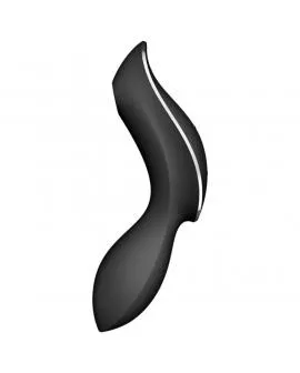 SATISFYER - CURVY TRINITY 2 AIR PULSE VIBRATOR SCHWARZ
