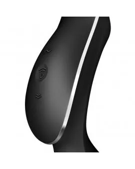 SATISFYER - CURVY TRINITY 2 AIR PULSE VIBRATOR SCHWARZ