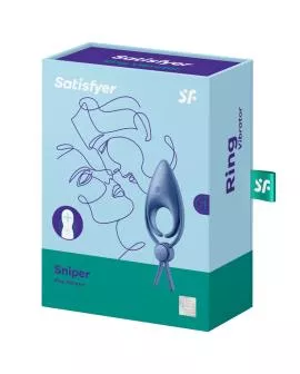 Satisfyer - Sniper Vibrations-Ringvibrator Blau