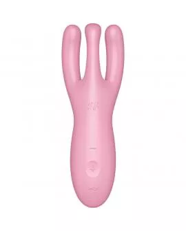 SATISFYER - THREESOME 4 VIBRATORAPP ROSA