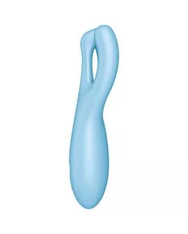Satisfyer Threesome 4 - App-Vibrator Blau
