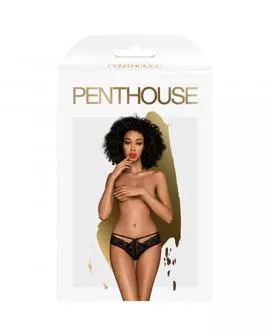 Penthouse Adore Me Panties Schwarz - Erotik Slip